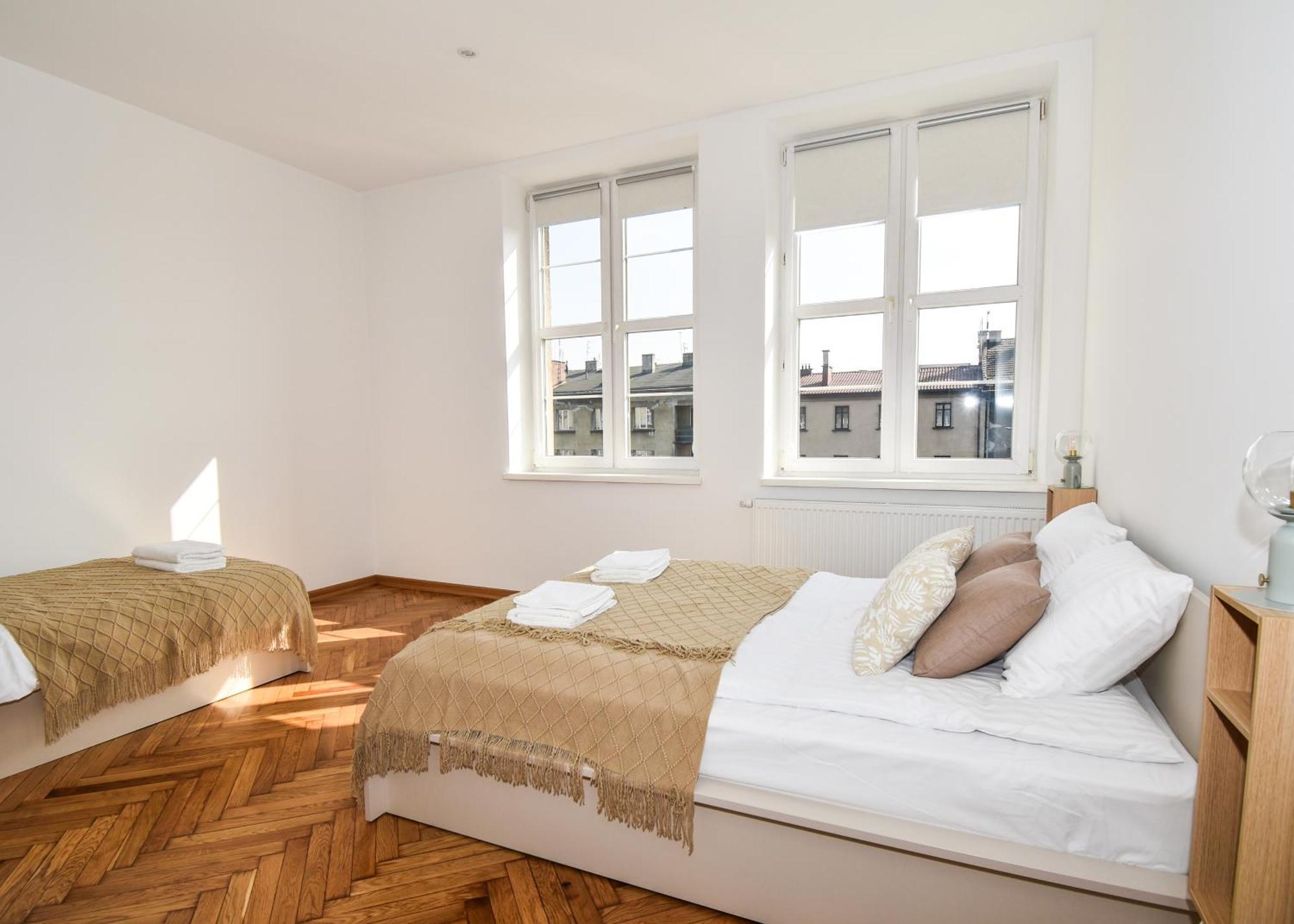 Sunny Corner Daire Krakow Dış mekan fotoğraf